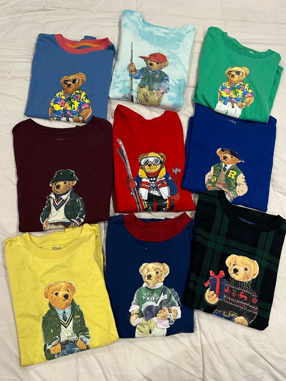 Polo by Ralph Lauren Kids' Polo Bear Graphic Tees Bundle!